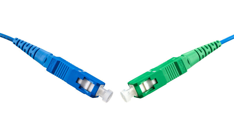 Fibersnor SM SC-SC/A 0,5m G657A Gul 2mm LSZH