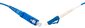 Fibersnor SM SC-LC 0,5m G657A Gul 2mm LSZH