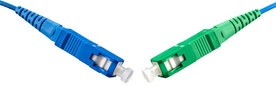 Fibersnor SM SC-SC/A 0,5m G657A Gul 2mm LSZH Fibersnor SM SC-SC/A 0,5m G657A Gul 2mm LSZH
